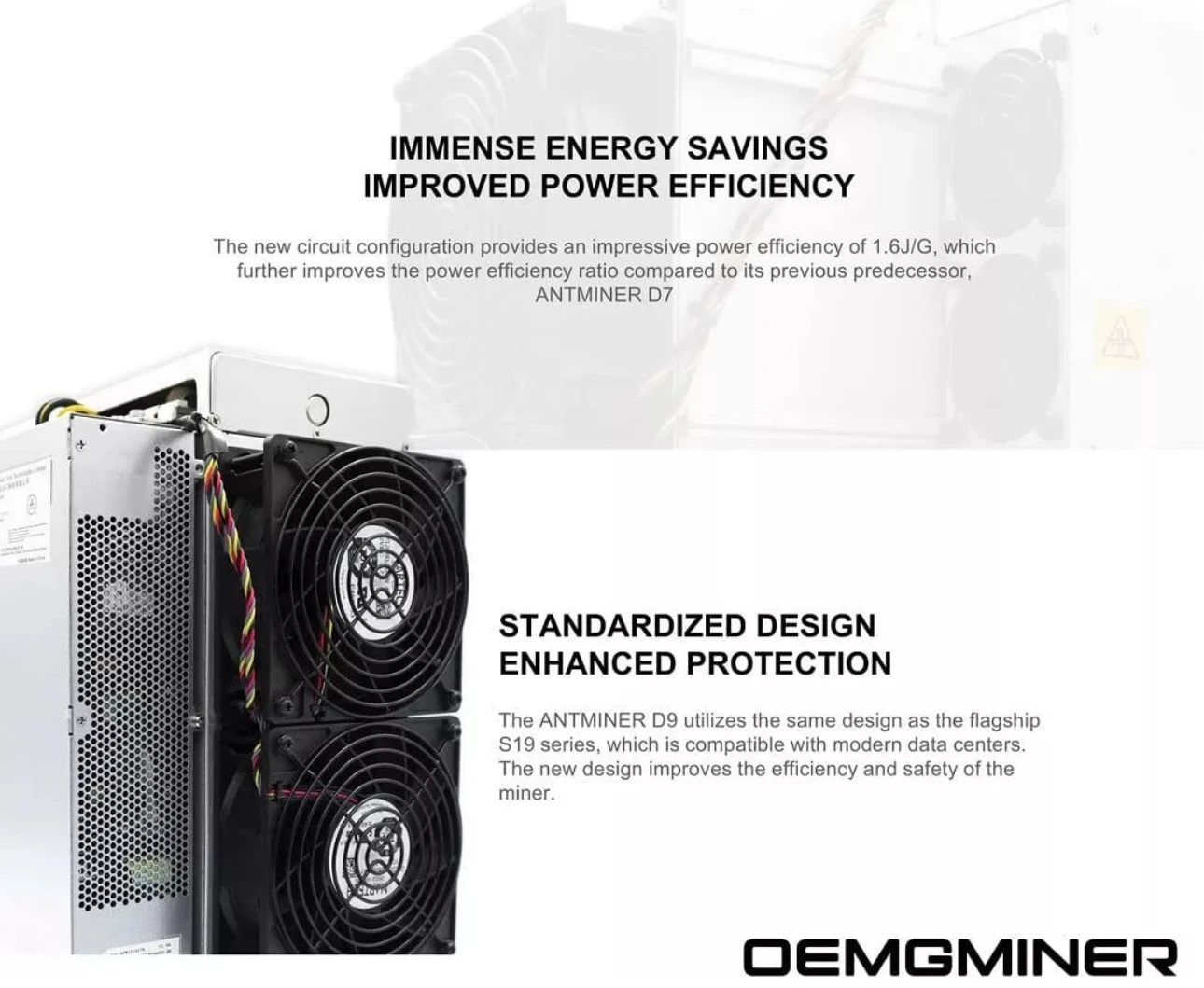 DC BUY 4 GET 3 FREE Bitmain Antminer Dash Miner D9 Hashrate 1770G Power 2839W Bulid-in PSU
DC BUY 4 GET 3 FREE Bitmain Antminer Dash Miner D9 Hashrate 1770G Power 2839W Bulid-in PSU