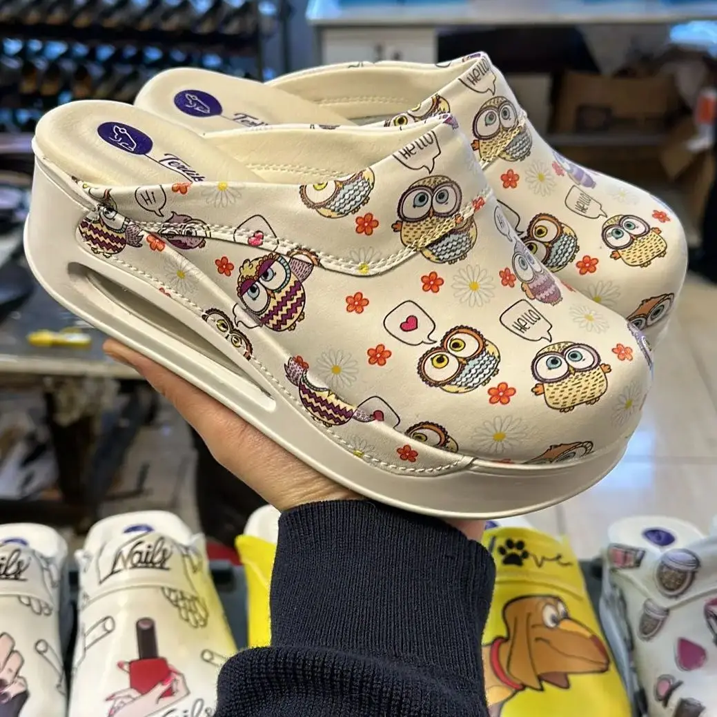 Orthopedic Original Sabo Slippers 2024 New For Women Comfortable Nurse Doctor Hospital Cook Slippers Quality Platform Sandals
Orthopedic Original Sabo Slippers 2024 New For Women Comfortable Nurse Doctor Hospital Cook Slippers Quality Platform Sandals