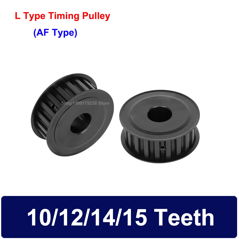 

1PCS 45# Steel L Type Timing Pulley 10/12/14/15 Teeth Width 21mm 27mm Synchronous Belt Wheel Bore 8mm-28mm