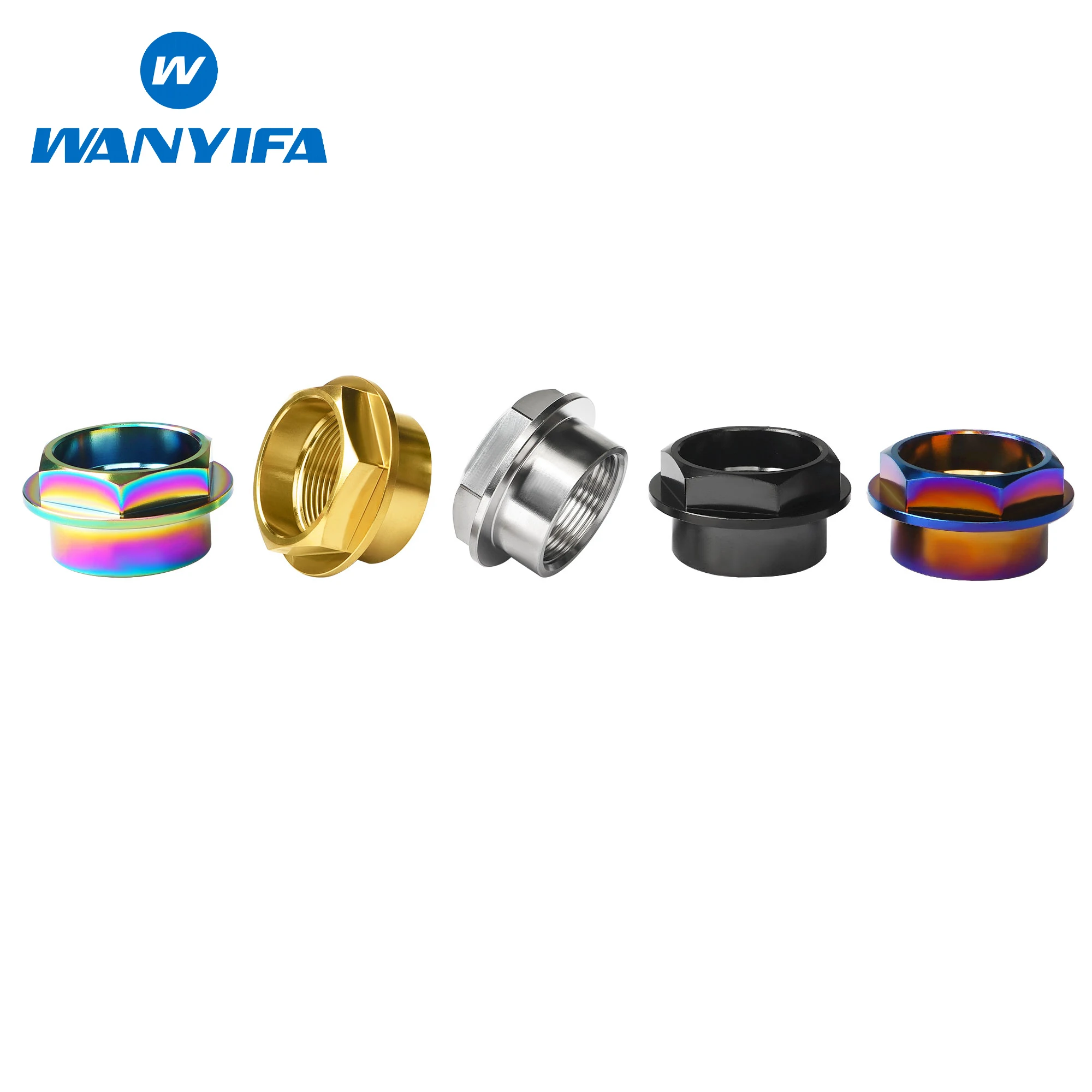 Wanyifa Titanium Nut M25 Pitch1.25mm Flange Hex Head Nut For Ducati Front Axle Nut Motorcycle Fastener
Wanyifa Titanium Nut M25 Pitch1.25mm Flange Hex Head Nut For Ducati Front Axle Nut Motorcycle Fastener