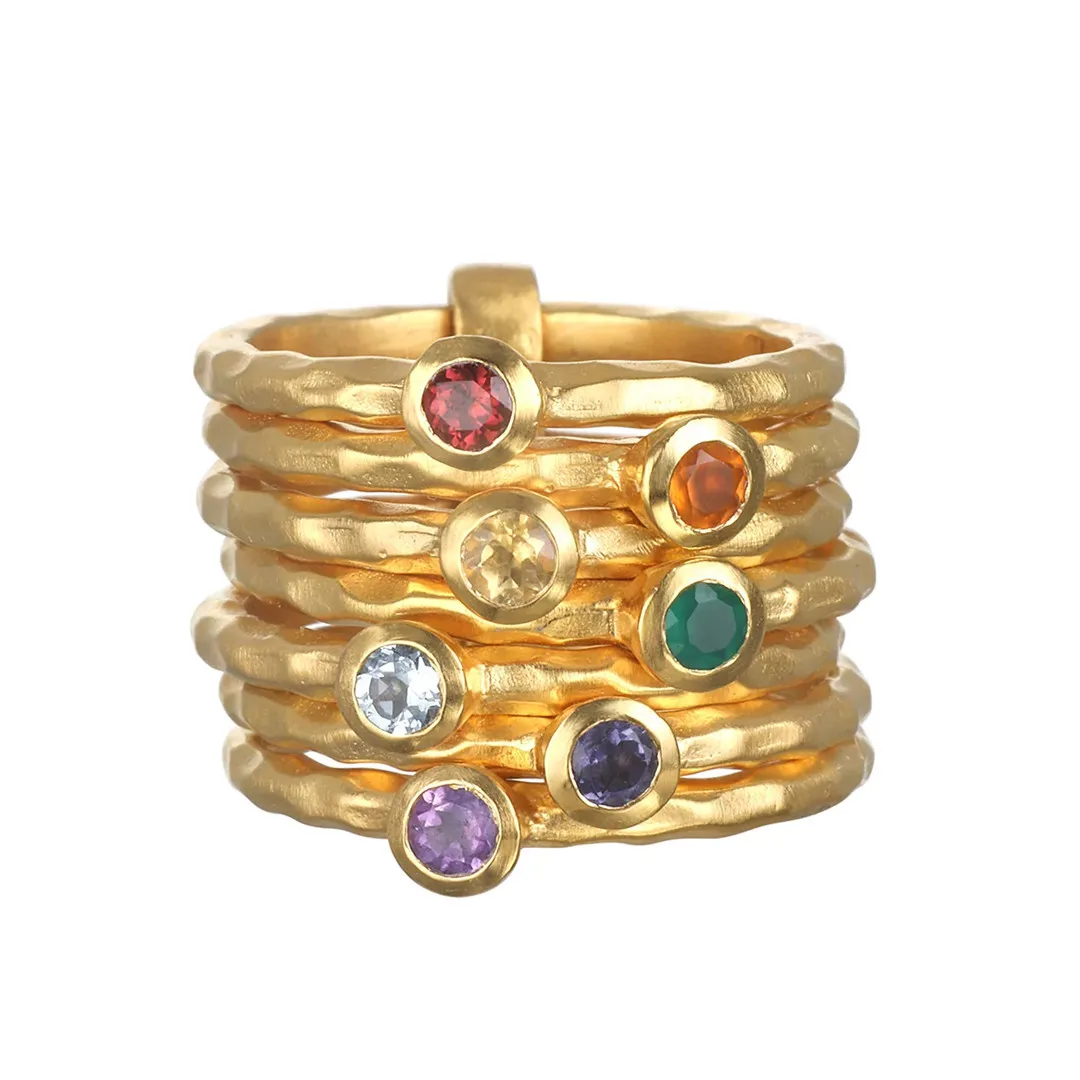 Vintage Byzantium Style Colorful Semi-Precious Gemstone CZ Finger Band Ring For Women Greece Designer Hand Hammered Fine Jewelry
Vintage Byzantium Style Colorful Semi-Precious Gemstone CZ Finger Band Ring For Women Greece Designer Hand Hammered Fine Jewelry