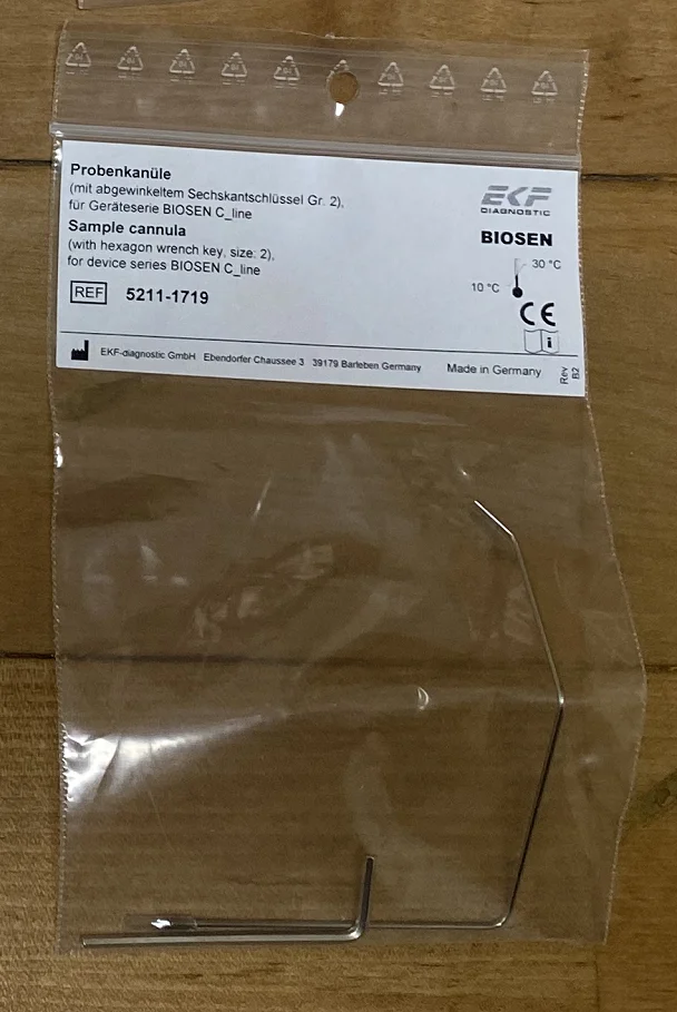 BIOSEN (Германия) C_line игла пробоотборника 5211-1719 для BIOSEN C-line (новая, оригинальная)
BIOSEN (Германия) C_line игла пробоотборника 5211-1719 для BIOSEN C-line (новая, оригинальная)