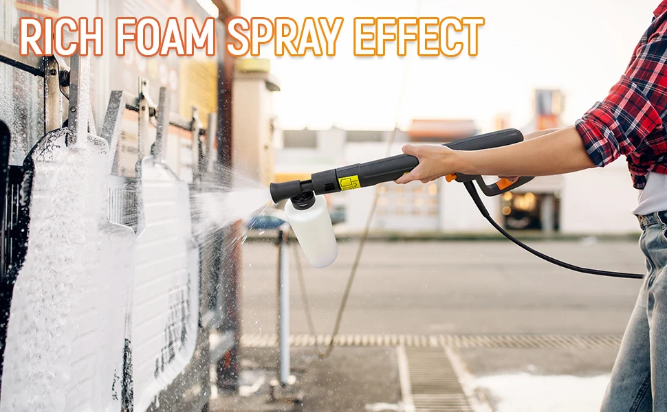 5000Psi Electric Pressure Washer With 3.5Gpm, 20 Ft Hose, And 16.3 Ft Power Cord 5