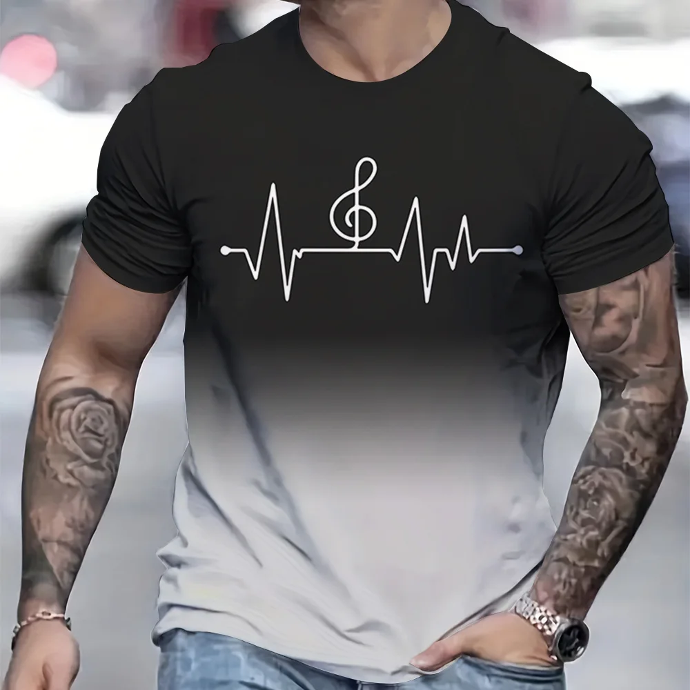 Casual Men's T-shirt Summer Fitness Short Sleeve T-shirt 3D Corrugated Pattern Printed Top Oversized Street Short Sleeve
Casual Men's T-shirt Summer Fitness Short Sleeve T-shirt 3D Corrugated Pattern Printed Top Oversized Street Short Sleeve