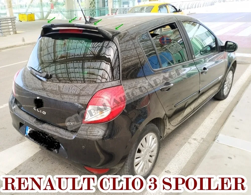 Спойлер для Renault Clio 3 2005-2012, автомобильный аксессуар, универсальные спойлеры, автомобильная антенна, Стайлинг автомобиля, рассеиватели, разветвитель, черный
Спойлер для Renault Clio 3 2005-2012, автомобильный аксессуар, универсальные спойлеры, автомобильная антенна, Стайлинг автомобиля, рассеиватели, разветвитель, черный