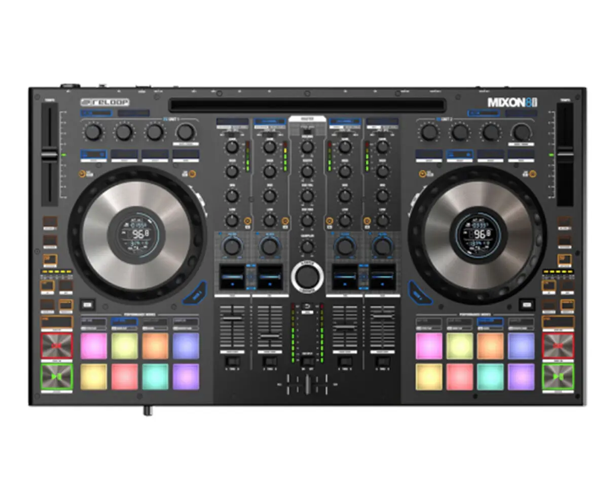 

QUALITY VALUES Reloop Mixon 8 Pro 4-Channel Hybrid DJ Controller