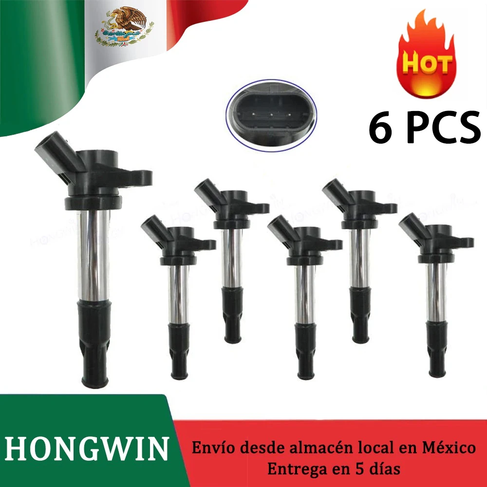 Катушка зажигания для Chevrolet Epica 2.0L 2.5L 2006-2011 KM10565 96414260 19005277 880219B 880219HQ 25181813, 6 шт./комплект 
Катушка зажигания для Chevrolet Epica 2.0L 2.5L 2006-2011 KM10565 96414260 19005277 880219B 880219HQ 25181813, 6 шт./комплект