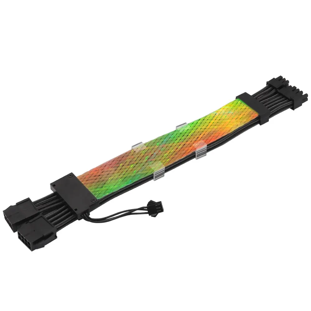Удлинительный кабель питания RGB, Модифицируемый ATX RGB 24Pin 8Pin PSU, чехол для ПК «сделай сам», мощный процессор, графический процессор, 5 В, синхронизация, игровая искусственная кожа
Удлинительный кабель питания RGB, Модифицируемый ATX RGB 24Pin 8Pin PSU, чехол для ПК «сделай сам», мощный процессор, графический процессор, 5 В, синхронизация, игровая искусственная кожа