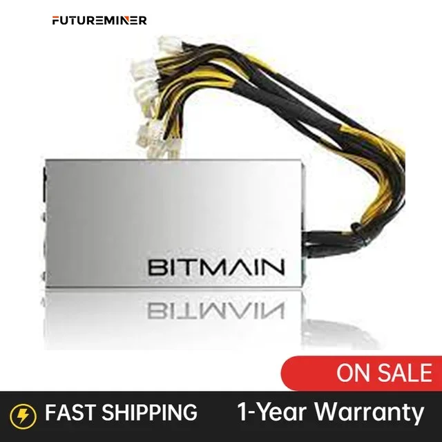Bitmain Power Supply APW7 PSU 1800W 110v 220v For ASIC Miner Antminer S9 S9i S9J S9K L3 plus z11j Antminer Z15
Bitmain Power Supply APW7 PSU 1800W 110v 220v For ASIC Miner Antminer S9 S9i S9J S9K L3 plus z11j Antminer Z15