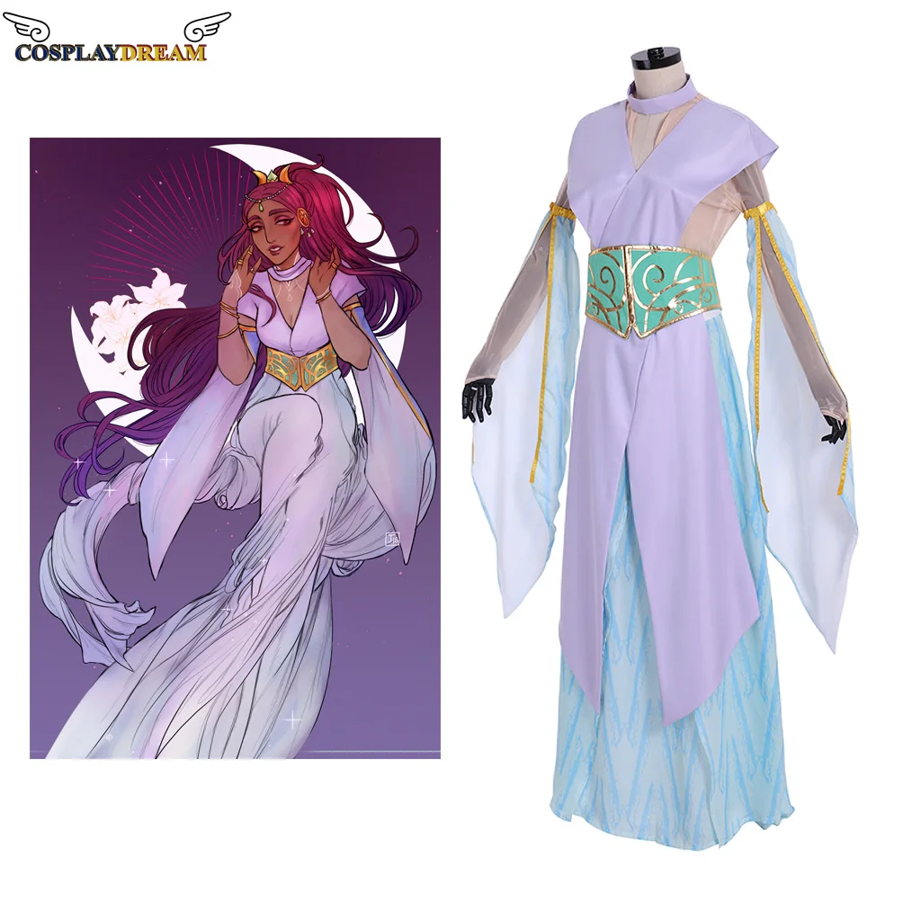 Game The Arcana cosplay Nadia Satrinava cosplay costume adult women Custom made dress full set Halloween costume
Game The Arcana cosplay Nadia Satrinava cosplay costume adult women Custom made dress full set Halloween costume
