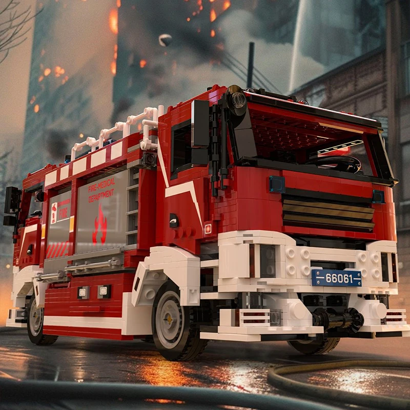 2712PCS Fire Rescue Vehicle Building Blocks Double Driving Head City Rescue Water Spray Car Assembly Model Kit,Adults Gift 2712PCS Fire Rescue Vehicle Building Blocks Double Driving Head City Rescue Water Spray Car Assembly Model Kit,Adults Gift