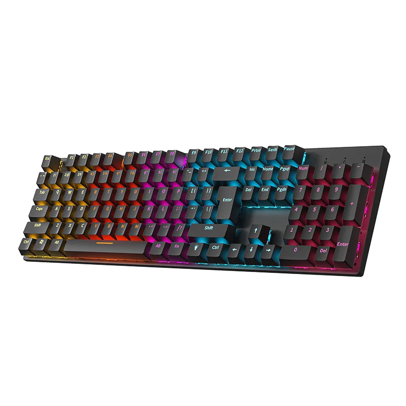 Waterproof Design Double Color 807/104 Keys Rgb Various Lighting Effects Axis Wired Office Gaming Mechanical Keyboar
Waterproof Design Double Color 807/104 Keys Rgb Various Lighting Effects Axis Wired Office Gaming Mechanical Keyboar