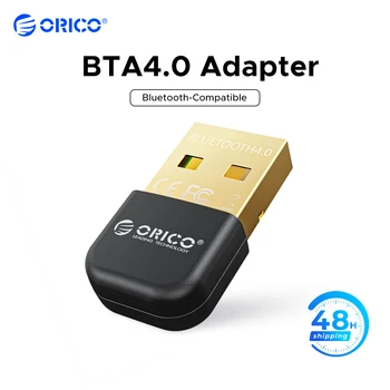 ORICO 무선 USB 블루투스 호환 4.0 어댑터, USB 동글 송신기 수신기, PC 윈도우 스피커 무선 마우스용