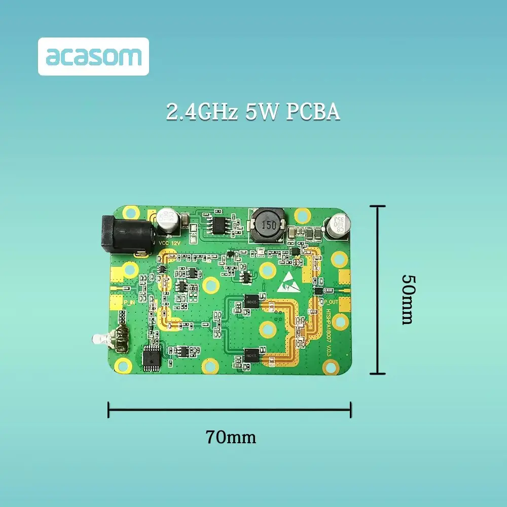 

2.4G 5W Wifi Wireless Broadband Amplifier Router 2.4Ghz Power Range Signal Booster ZigBee Module