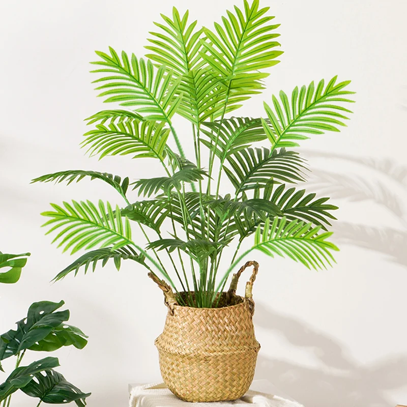 65-82cm Tall Artificial Palm Tree Fake Plants Branch Plastic Palm Leaves Tropical Coconut Plant Leafs For Home Garden Room Decor 
65-82cm Tall Artificial Palm Tree Fake Plants Branch Plastic Palm Leaves Tropical Coconut Plant Leafs For Home Garden Room Decor