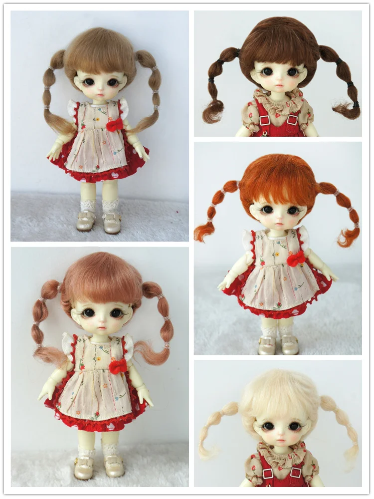 JD573 All Size 1/8 1/6 1/4 Lovely BJD Mohair Wigs Cheap YOSD MSD SD Hair For 5-6 Inch 6-7 Inch 7-8 Inch Doll Accessories
JD573 All Size 1/8 1/6 1/4 Lovely BJD Mohair Wigs Cheap YOSD MSD SD Hair For 5-6 Inch 6-7 Inch 7-8 Inch Doll Accessories