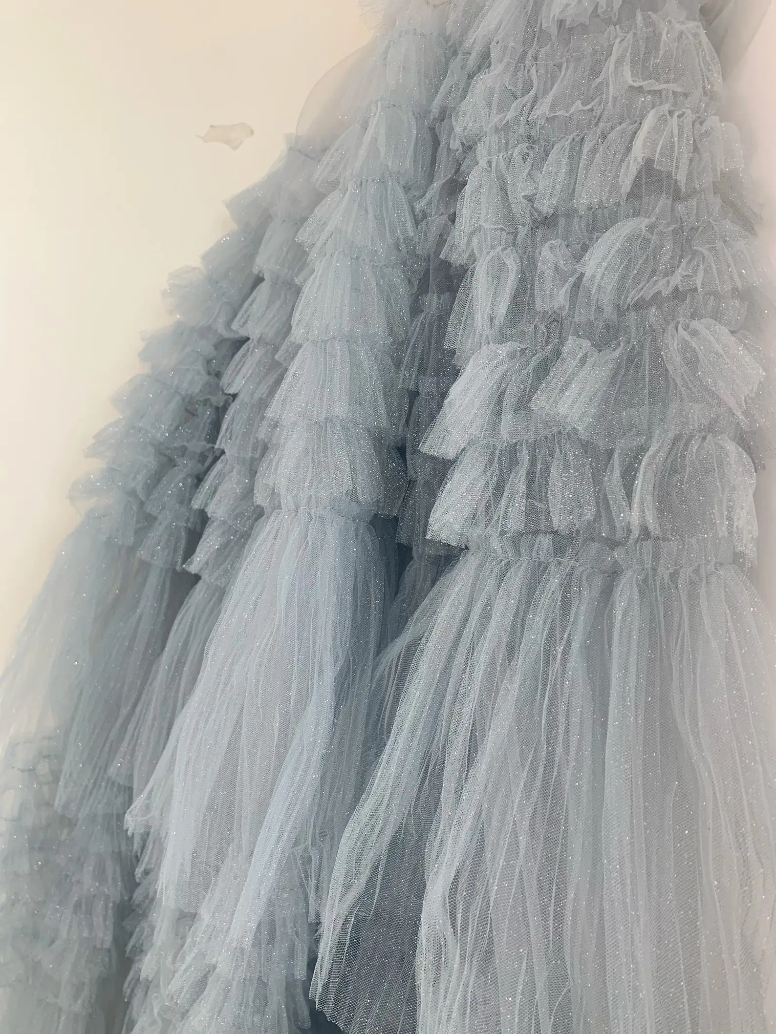 1 yard Pale Blue Ruffle Lace Trim 3D Tutu Skirt Material Green Glitter Big Ruffle Lace Fabric Baby Pleated Mesh Lace 130cm width
1 yard Pale Blue Ruffle Lace Trim 3D Tutu Skirt Material Green Glitter Big Ruffle Lace Fabric Baby Pleated Mesh Lace 130cm width