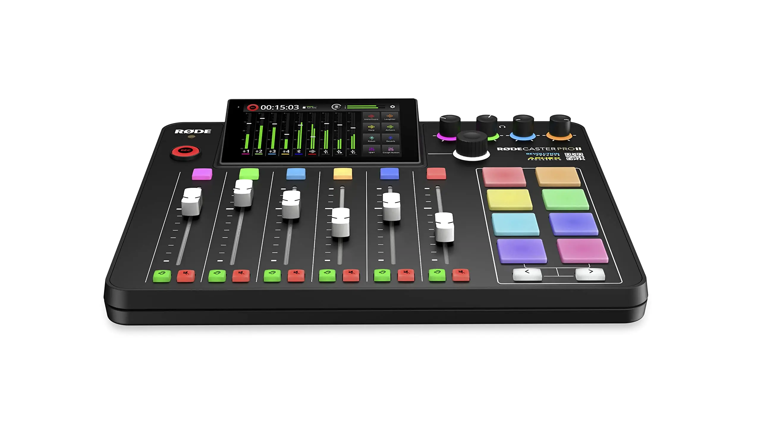 Лидер продаж on Rode Rodecaster Pro II консоль для производства подкастов
Лидер продаж on Rode Rodecaster Pro II консоль для производства подкастов
