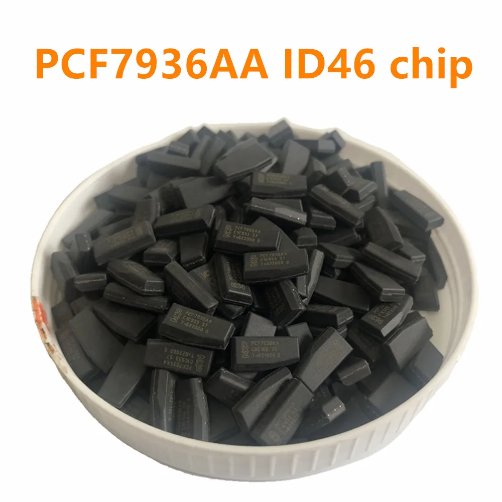 

10 20 30 50pcs Original pcf7936aa ID46 Transponder Chip PCF7936 Unlock ID 46 PCF 7936 (update of PCF7936AS) Carbon Auto Chip