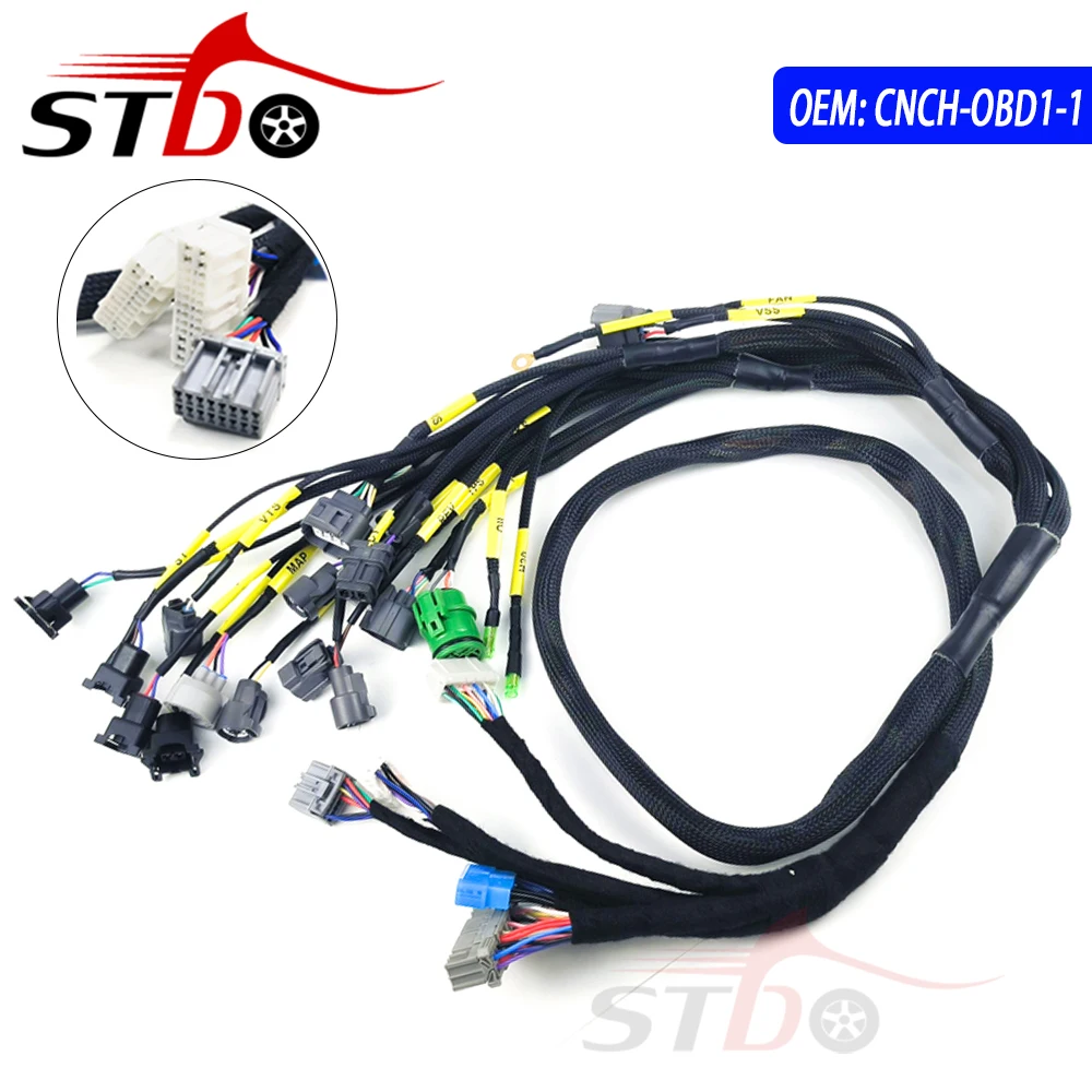 Engine Harness For Honda Civic Integra B16 B18 OBD1 Budget D & B-Series Tucked CNCH-0BD1-1 OBD1 Tucked Budget Engine Harness
Engine Harness For Honda Civic Integra B16 B18 OBD1 Budget D & B-Series Tucked CNCH-0BD1-1 OBD1 Tucked Budget Engine Harness