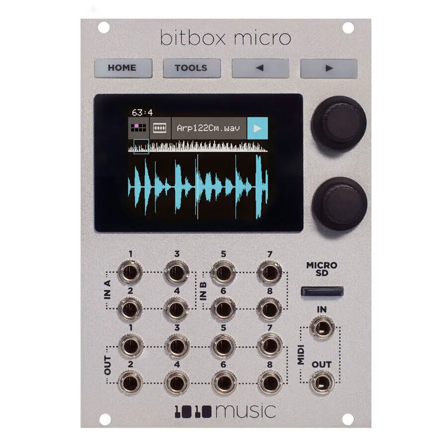 Лидер продаж 1010, музыкальный компактный мини-модуль Eurorack, серебристый, 18 л.с.
Лидер продаж 1010, музыкальный компактный мини-модуль Eurorack, серебристый, 18 л.с.