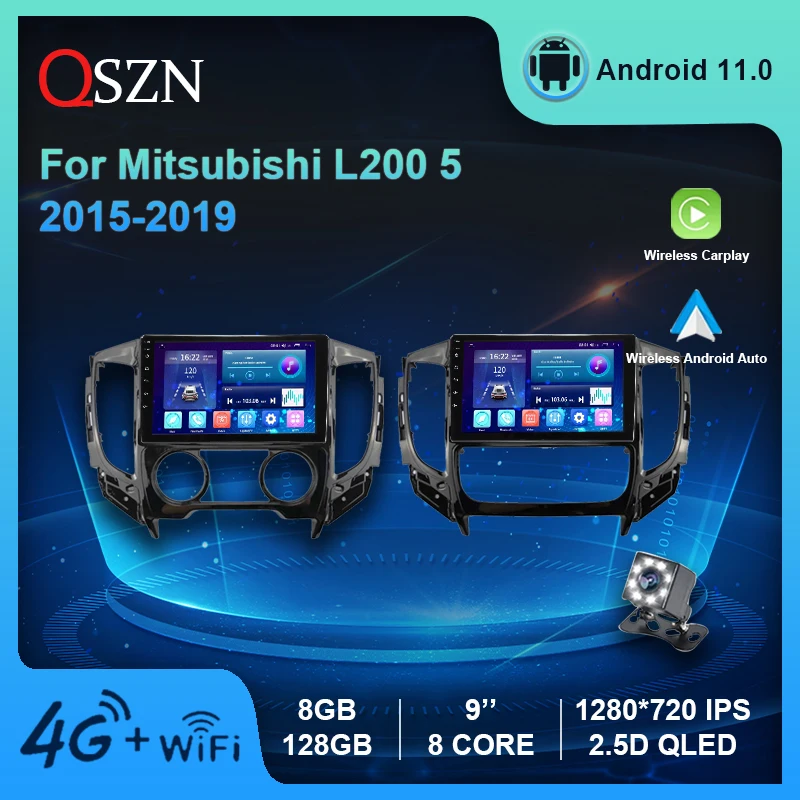 NAVI Autoradio For Mitsubishi L200 5 2015 - 2019 Car Radio Multimedia Player Android 11 DSP GPS With Carplay Auto 4G Video Stero
NAVI Autoradio For Mitsubishi L200 5 2015 - 2019 Car Radio Multimedia Player Android 11 DSP GPS With Carplay Auto 4G Video Stero