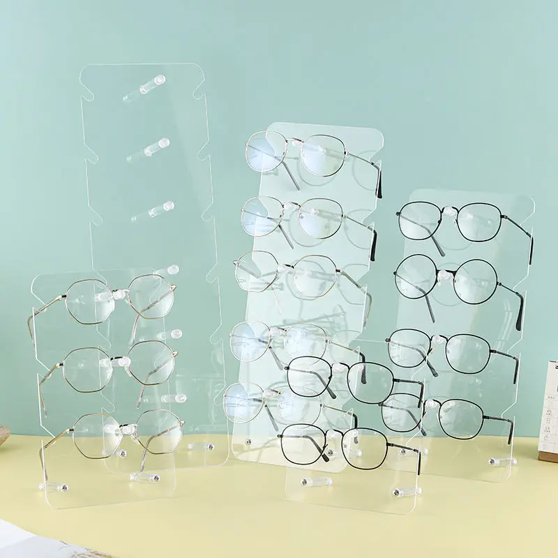 2-6Tier Acrylic Glasses Display Stand Sunglasses Display Rack Store Household Storage Glasses Holder Clear Bracket Display Riser
2-6Tier Acrylic Glasses Display Stand Sunglasses Display Rack Store Household Storage Glasses Holder Clear Bracket Display Riser