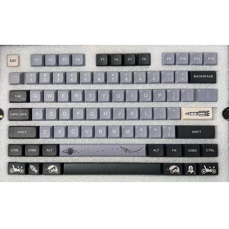 

GMK Apollo Keycaps XDA Profile PBT Dye Sublimation Mechanical Keyboard Keycap For MX Switch With 6.25U 7U spacebar 61/64/68/87