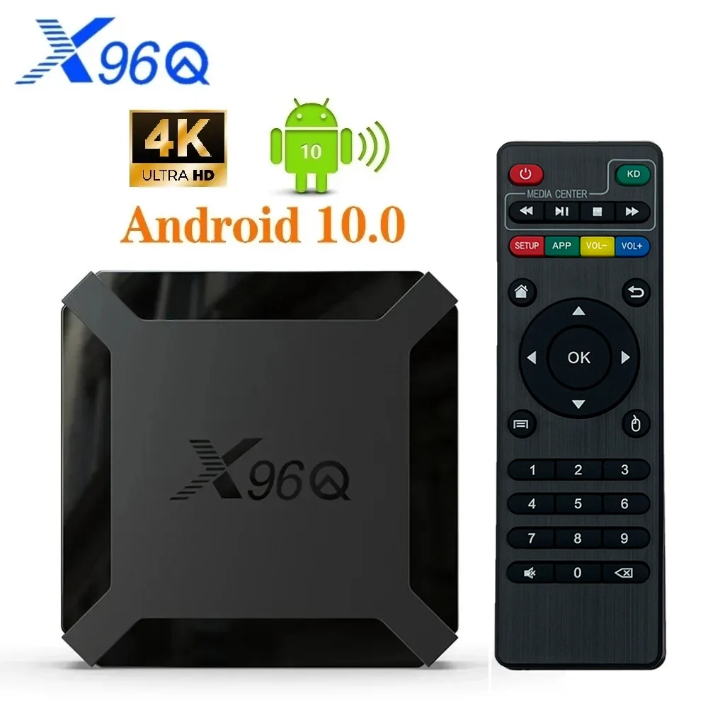 ТВ-приставка X96Q, 2 + 16 ГБ, Android 2,4, Allwinner H313, 4 ядра, 4K, G, Wi-Fi, Google Player X96, 1 + 8 Гб
ТВ-приставка X96Q, 2 + 16 ГБ, Android 2,4, Allwinner H313, 4 ядра, 4K, G, Wi-Fi, Google Player X96, 1 + 8 Гб