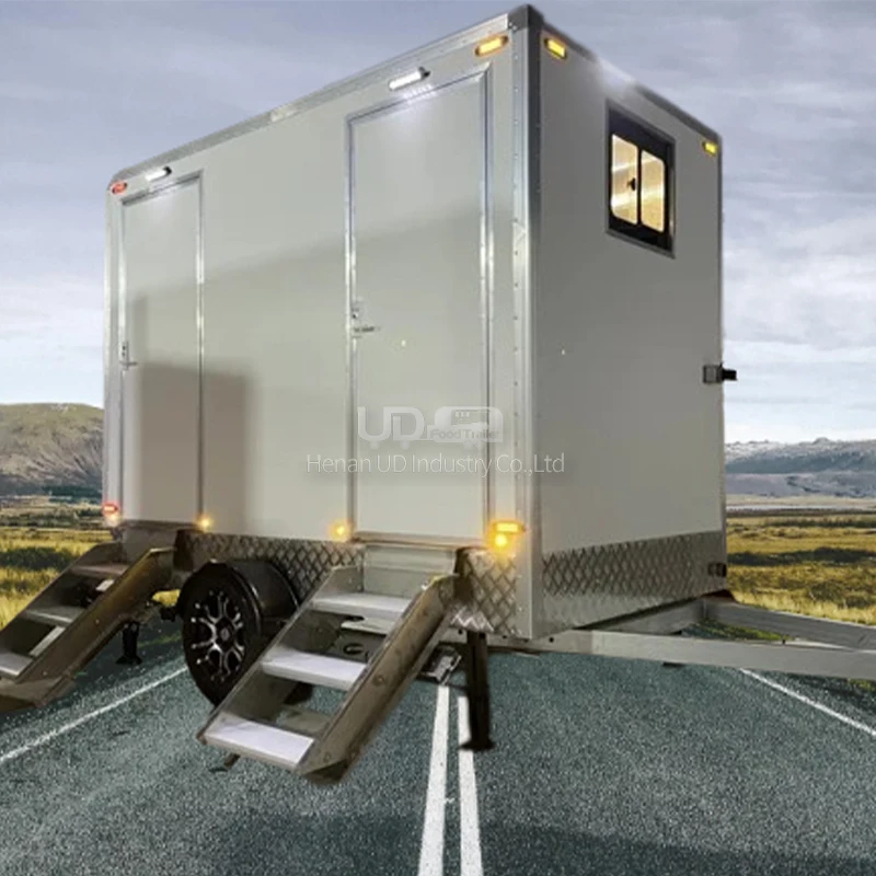 

Customised Readymade High Quality Public Vip Luxury Portable Mobile Toilet Trailer for Sale