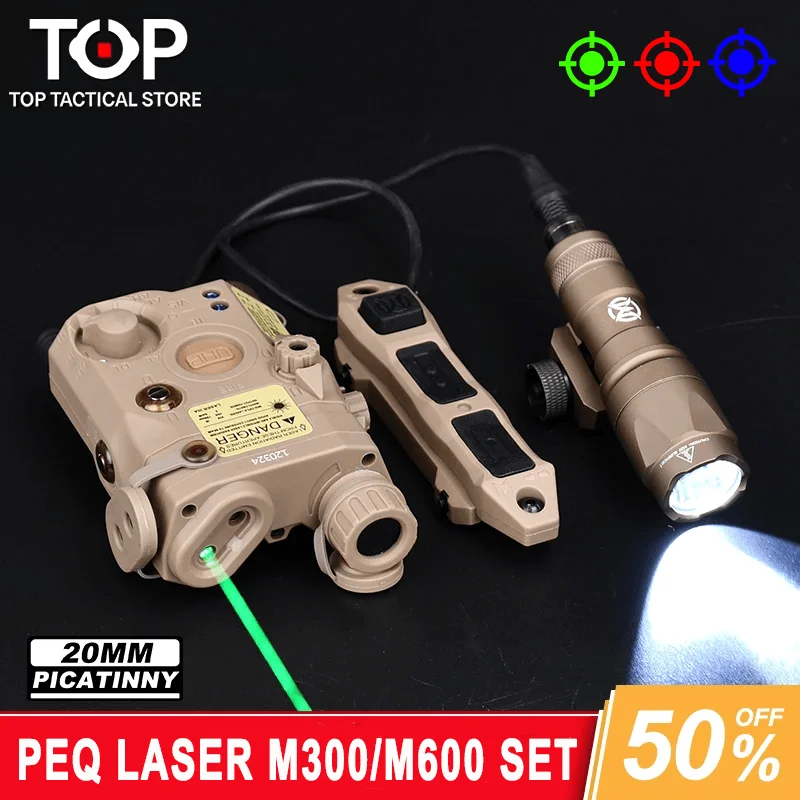 WADSN Airsoft Tactical New PEQ-15 Laser Set PEQ15 Only Red Green Blue Laser Function Aiming Pointer M600C M300A Scout Light Set
WADSN Airsoft Tactical New PEQ-15 Laser Set PEQ15 Only Red Green Blue Laser Function Aiming Pointer M600C M300A Scout Light Set
