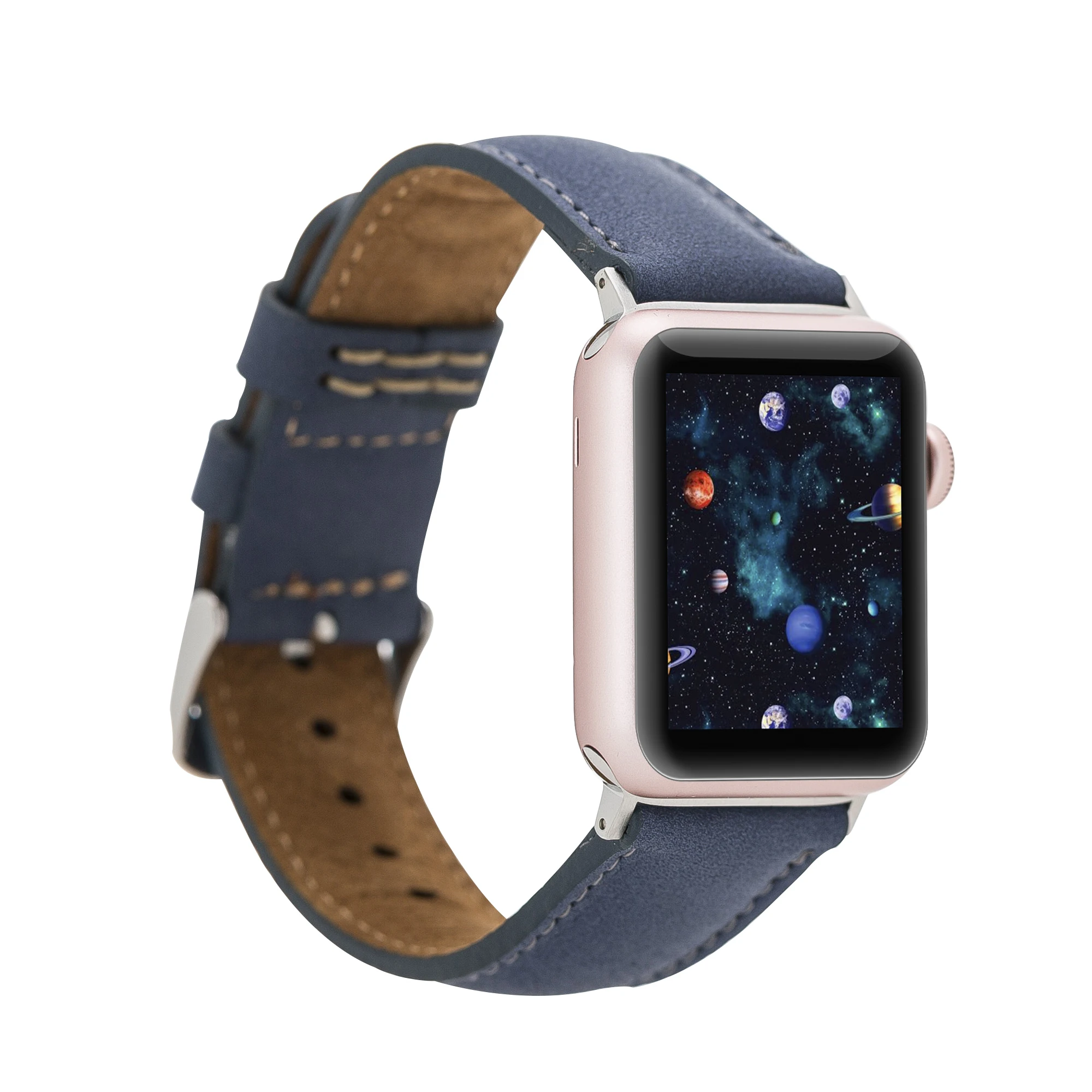 BOULETTA CLASSIC Genuine Leather Handmade Watchband Cord for Apple iWatch 38-40-41-42-44-45mm Size and Connector Options
BOULETTA CLASSIC Genuine Leather Handmade Watchband Cord for Apple iWatch 38-40-41-42-44-45mm Size and Connector Options