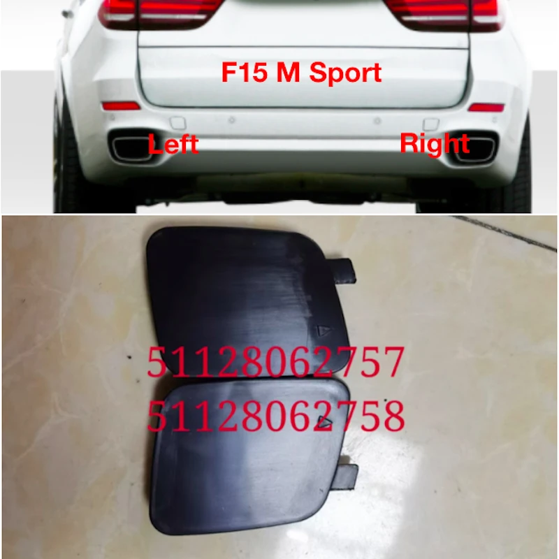 Rear Bumper Towing Eye Flap Cap For BMW X5 F15 25d 25dX M Sport 51128062758 51128062757
Rear Bumper Towing Eye Flap Cap For BMW X5 F15 25d 25dX M Sport 51128062758 51128062757