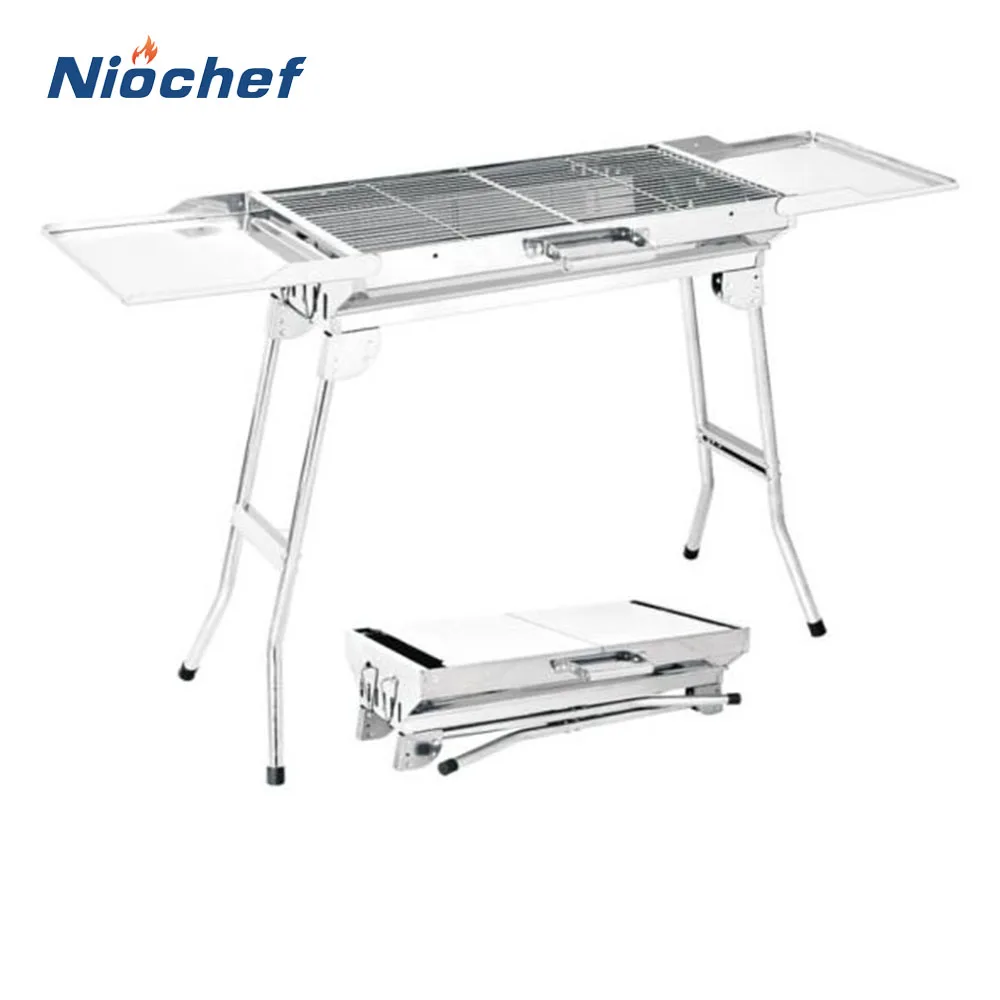 Outdoor Large Stainless Steel Charcoal BBQ Grill Portable Free Installation Handle Folding BBQ Stove Park Cooking Barbecue Tools
Outdoor Large Stainless Steel Charcoal BBQ Grill Portable Free Installation Handle Folding BBQ Stove Park Cooking Barbecue Tools