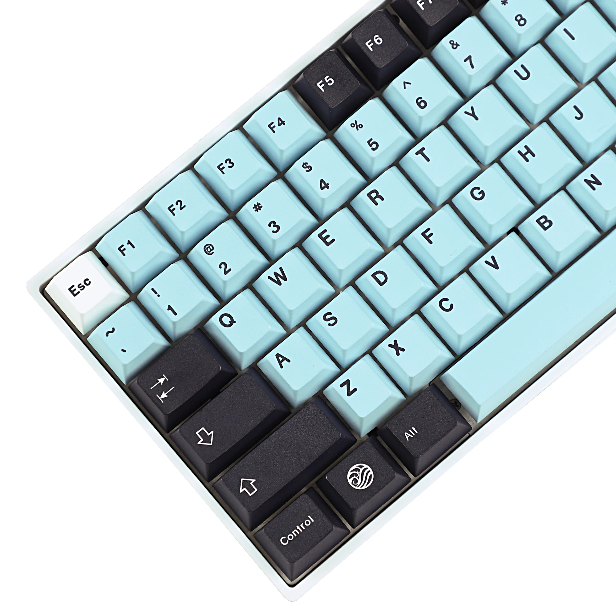 

130 Key Mizu Dye Sub Keycaps PBT Cherry Profile Key caps For TKL 61 64 68 75 87 96 104 108 Keychron MX Keyboard
