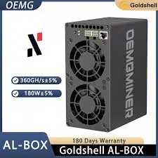 AK BUY 4 GET 2 FREE New Goldshell коробка AL 360G180W ALPH Miner Blake3 Alephium
AK BUY 4 GET 2 FREE New Goldshell коробка AL 360G180W ALPH Miner Blake3 Alephium