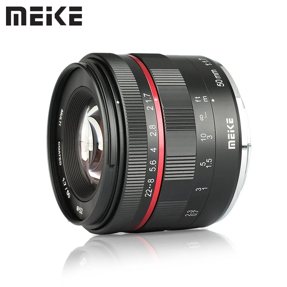 

Meike 50mm F1.7 Full Frame Large Aperture Manual Focus Lens for Canon EF-M EOS M M50 M100 M200 M1 M2 M3 M5 M6 M10 M6 II M50II