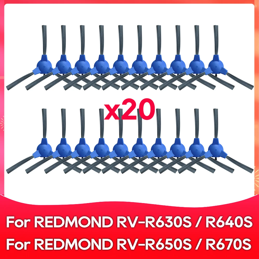 

Fit For REDMOND RV-R630S / R640S / R650S / R670S Spin Side Brush Robot Vacuum Cleaner Accessories Spare Part Replacement