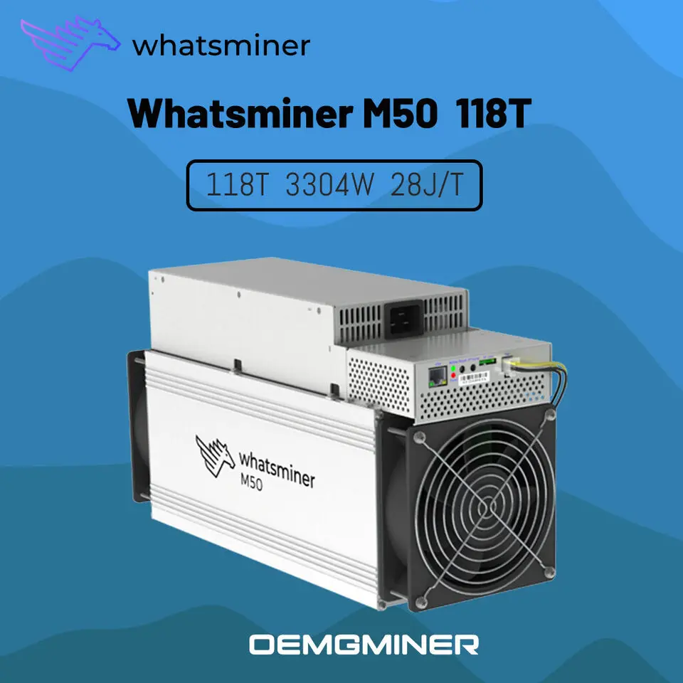 Купите 4 и получите 2 бесплатных новых Whatsminer M50 118TH 3304 Вт SHA-256 BTC Биткойн Майнер ASIC Майнер
Купите 4 и получите 2 бесплатных новых Whatsminer M50 118TH 3304 Вт SHA-256 BTC Биткойн Майнер ASIC Майнер