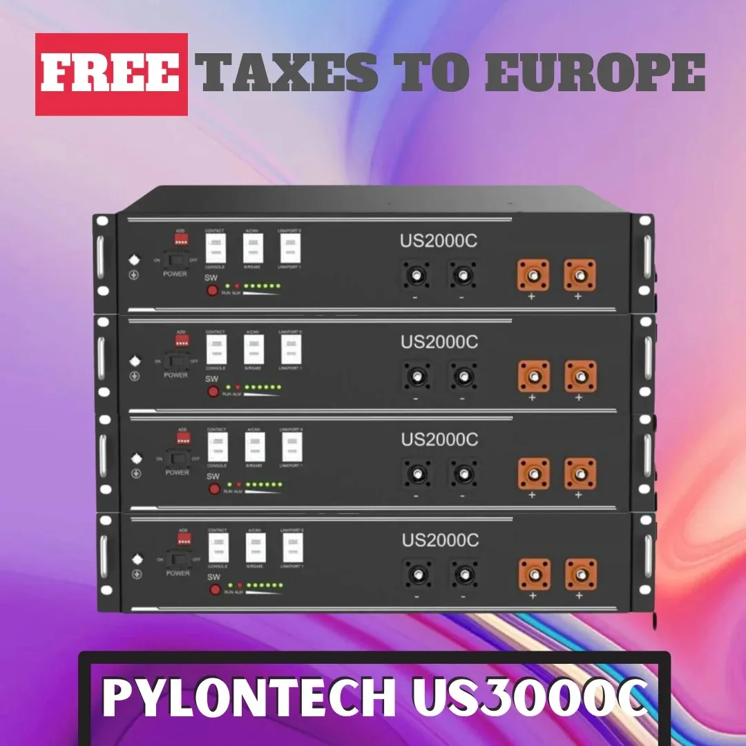 Литиевая батарея Pylontech US3000C / 4,8 кВтч-48 В/100 Ач-литий-ионный 4,8 кВтч-PYLONTECH
Литиевая батарея Pylontech US3000C / 4,8 кВтч-48 В/100 Ач-литий-ионный 4,8 кВтч-PYLONTECH