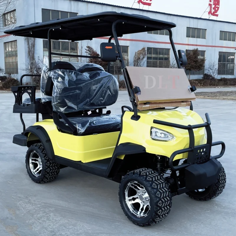 

Solar Panels 4 5 3.5kw New Car 48V Price Electric Off-Road Vehicle Lithium Battery Golf Cart (D2+2) Street Legal