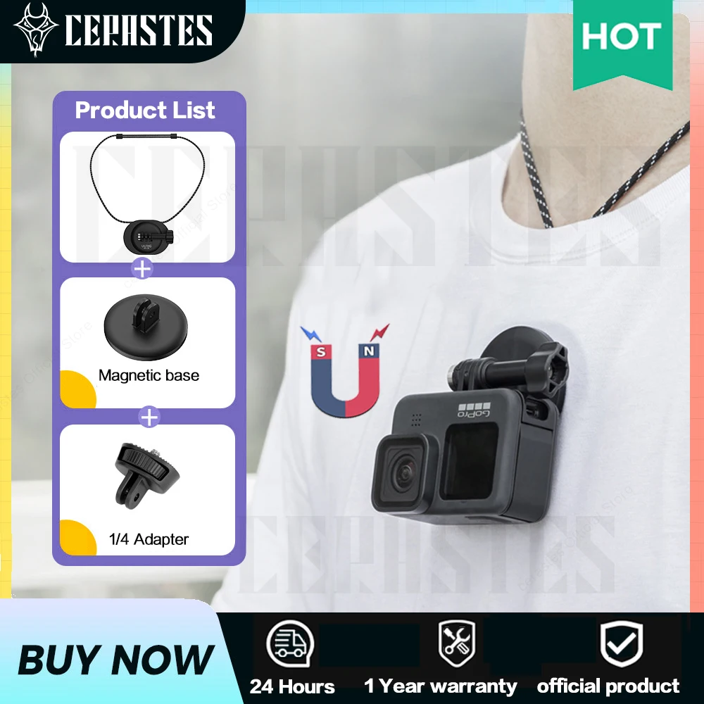 CERASTES Action Camera Bracket Quick Release Neck Holder Hanging Mount Adapter For GoPro Hero 10 9 Insta360 Accessories
CERASTES Action Camera Bracket Quick Release Neck Holder Hanging Mount Adapter For GoPro Hero 10 9 Insta360 Accessories
