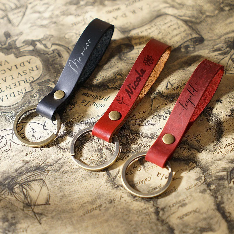 Customized Handmade Household Keychain For Women And Men's Retro Keyrings High-end Leather Car Keychain Jewelry Accessories
Customized Handmade Household Keychain For Women And Men's Retro Keyrings High-end Leather Car Keychain Jewelry Accessories