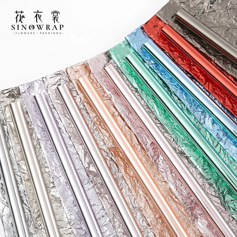 Sinowrap 2022 New Arrival 30 Sheets Colored Mirror Papers Waterproof Tissue Wrapping Papel for Florist Supplies Bouquet Wrappers
Sinowrap 2022 New Arrival 30 Sheets Colored Mirror Papers Waterproof Tissue Wrapping Papel for Florist Supplies Bouquet Wrappers
