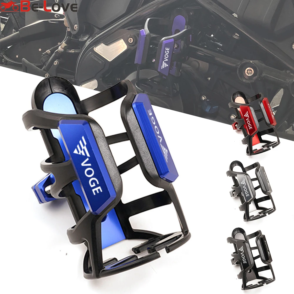 

For Loncin Voge 200AC 300AC 300R 300RR 500DS 500R 650DS ER10 Motorcycle Accessories CNC Water Bottle Cage Drink Cup Holder Stand