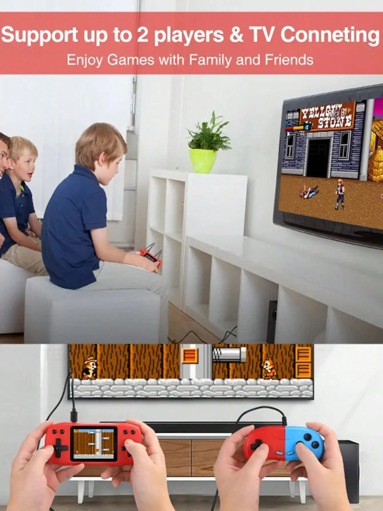 La consola de videojuegos retro de 3.0 pulgadas tiene 620 juegos clásicos incorporados en la consola portátil de carga de la consola de juegos de palma AV ouput La consola de videojuegos retro de 3.0 pulgadas tiene 620 juegos clásicos incorporados en la consola portátil de carga de la consola de juegos de palma AV ouput