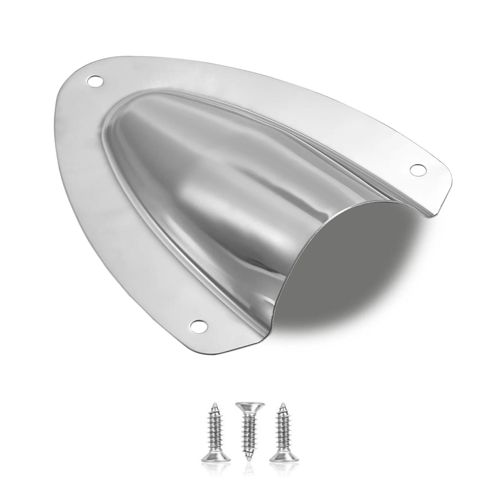 1 Pack Clam shell Vent for Boat, Size 1.53X1.77 Inch (39X45mm ), Stainless Steel Clamshell Vent, with 3 Pcs Screws
1 Pack Clam shell Vent for Boat, Size 1.53X1.77 Inch (39X45mm ), Stainless Steel Clamshell Vent, with 3 Pcs Screws