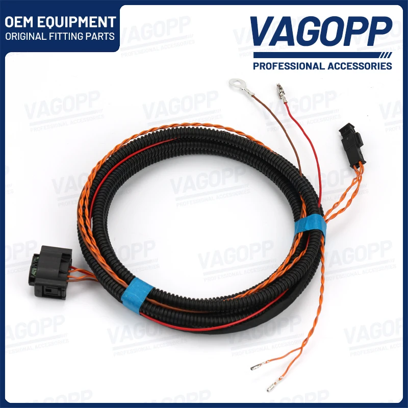 

Адаптивная система круиз-контроля VAGOPP для GOLF 7 MK7 R A3 ACC, активный круиз-провод, жгут проводов, штекер 4F0 972 708