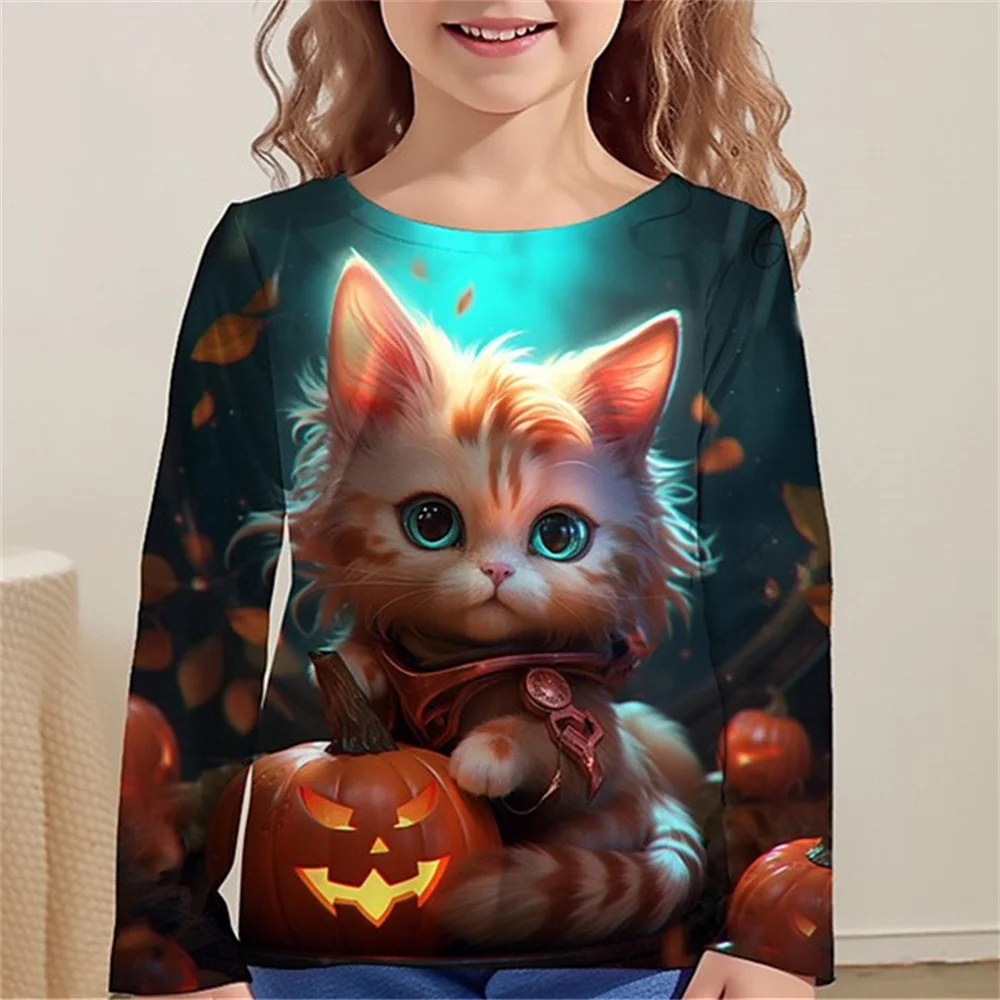 2023 Fashion Girls' Autumn Clothes For Children From 8 To 14 T-Shirts Cartoon Print Kids Long Sleeve Tops Cute Things For Girls
2023 Fashion Girls' Autumn Clothes For Children From 8 To 14 T-Shirts Cartoon Print Kids Long Sleeve Tops Cute Things For Girls