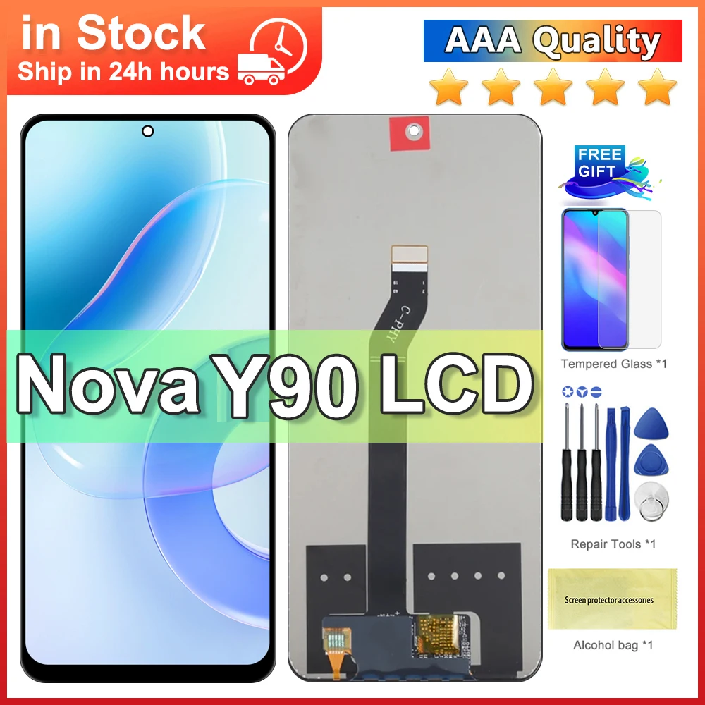 6,7 ''Протестировано для Huawei Nova Y90 LCD CTR-LX2, CTR-LX1, дисплей с сенсорным экраном, запчасти для замены и ремонта дигитайзера
6,7 ''Протестировано для Huawei Nova Y90 LCD CTR-LX2, CTR-LX1, дисплей с сенсорным экраном, запчасти для замены и ремонта дигитайзера